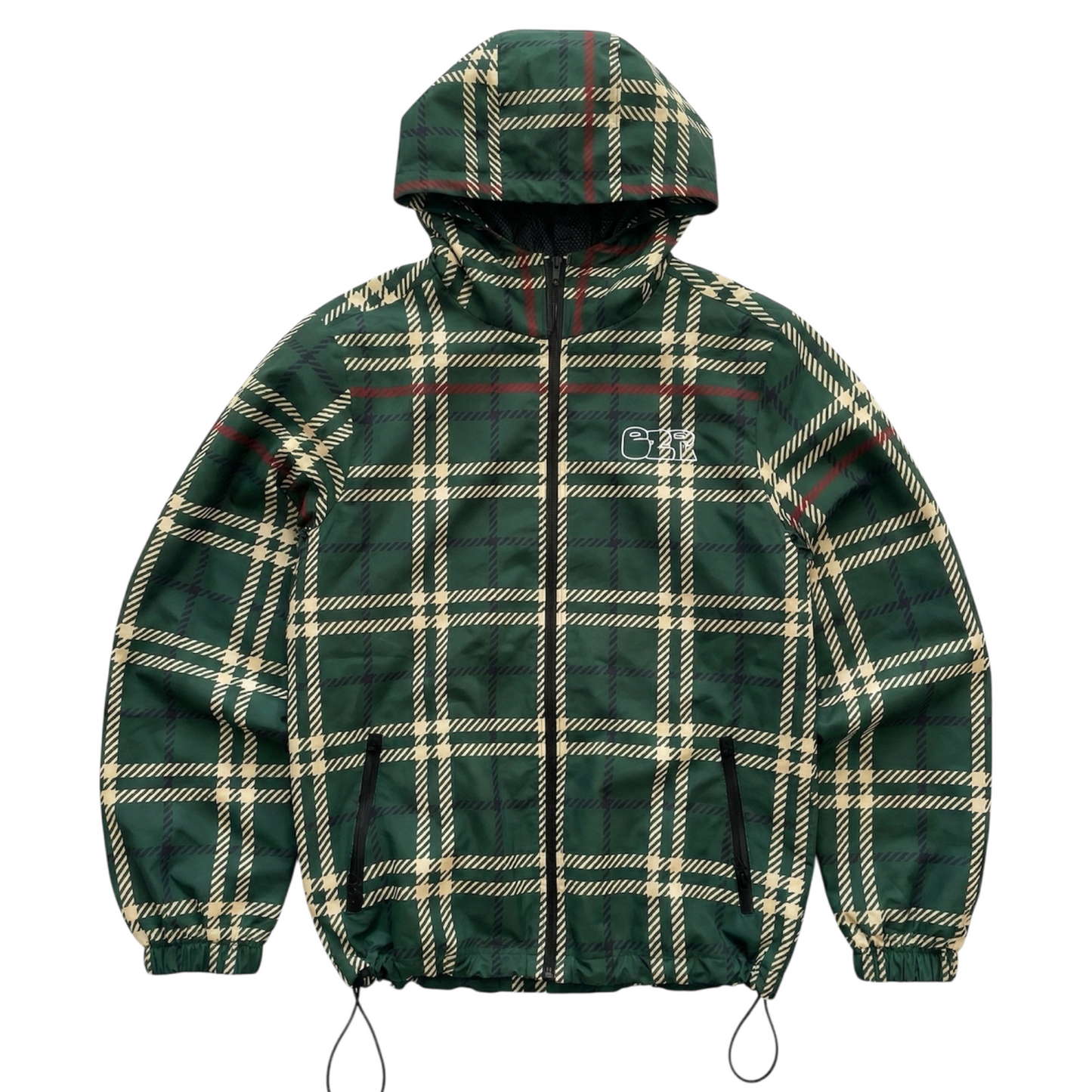 plaid all weather coat