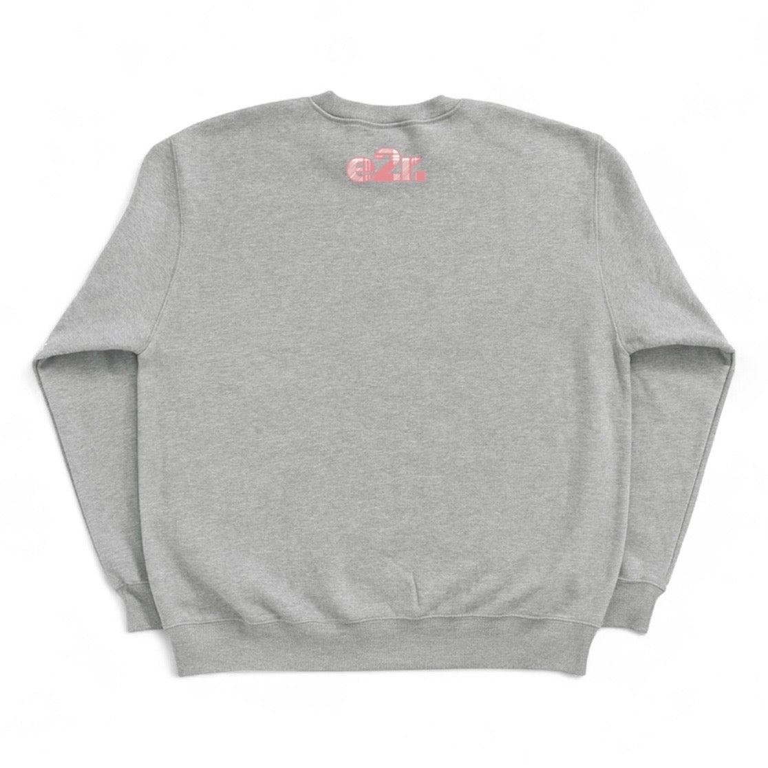side logo sweater grey