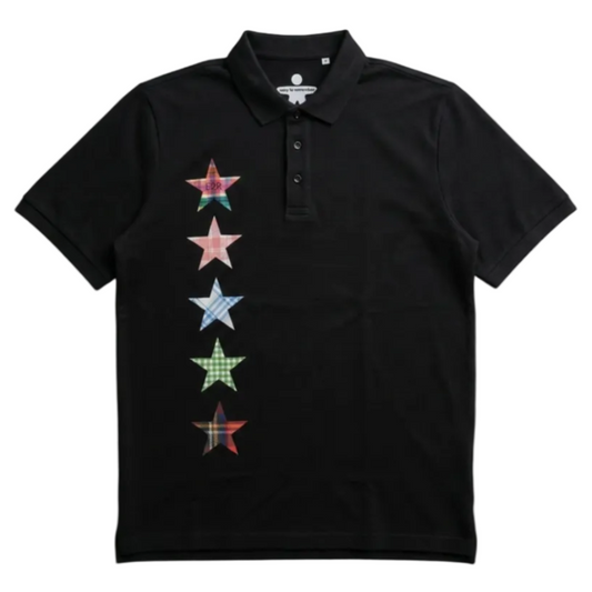 all star polo black