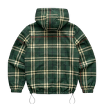 plaid all weather coat