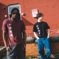 all star polo black
