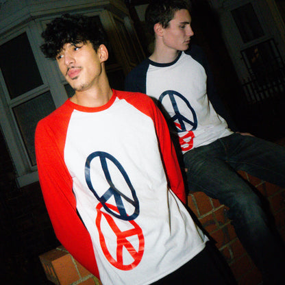 peace longsleeve red