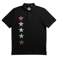 all star polo black