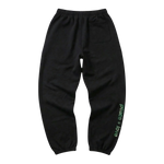 watercolour camo joggers black