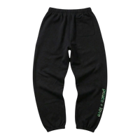 watercolour camo joggers black