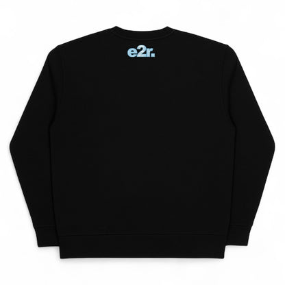 side logo sweater black