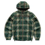 plaid all weather coat