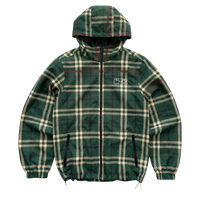 plaid all weather coat