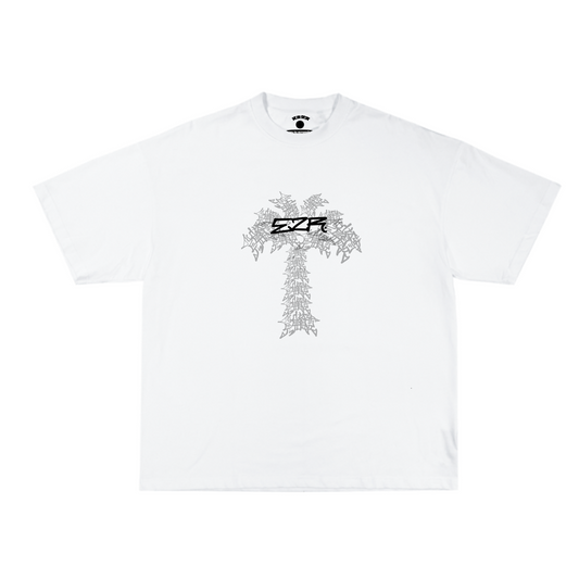 palm tee white
