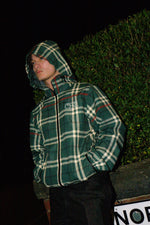 plaid all weather coat
