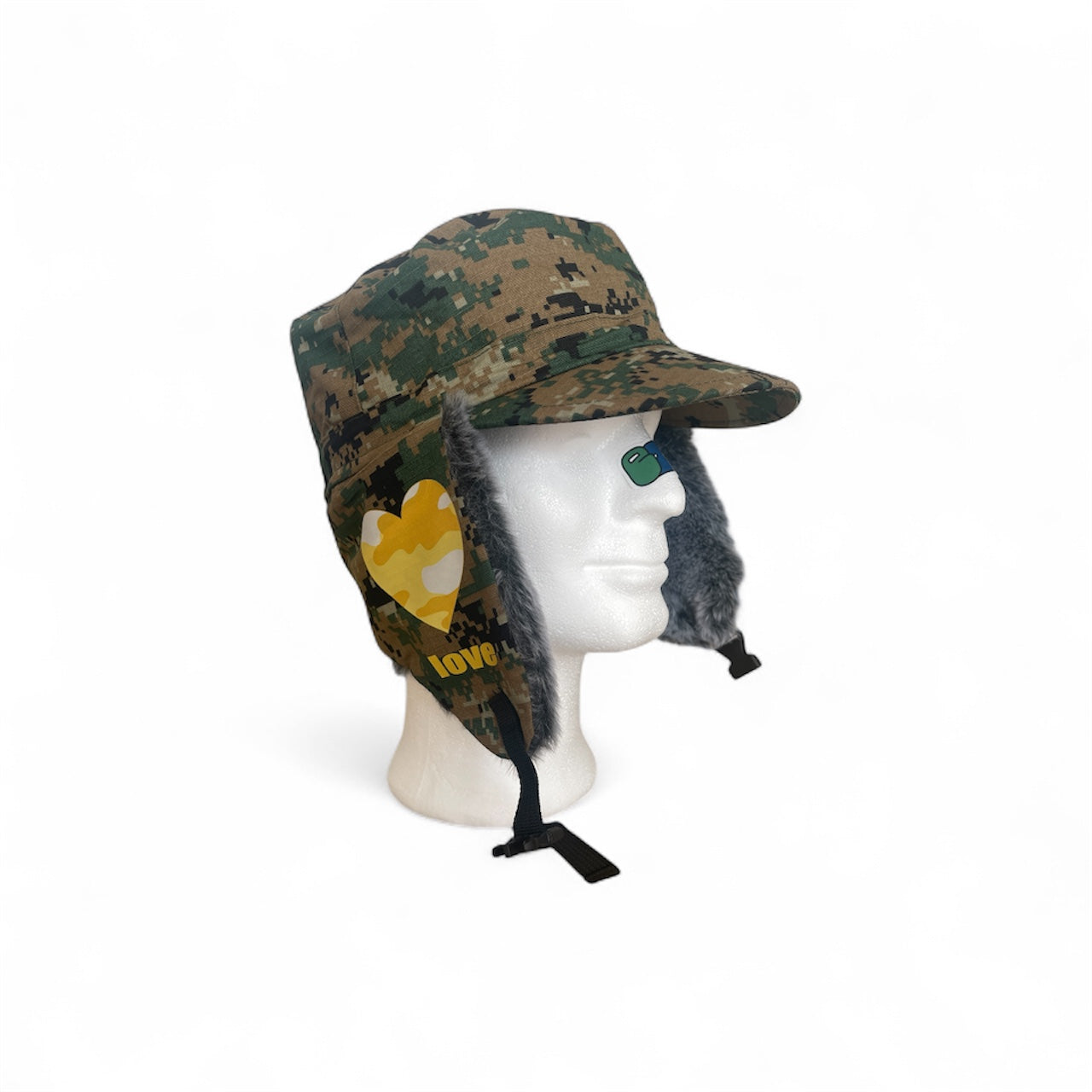 peace + love military cap