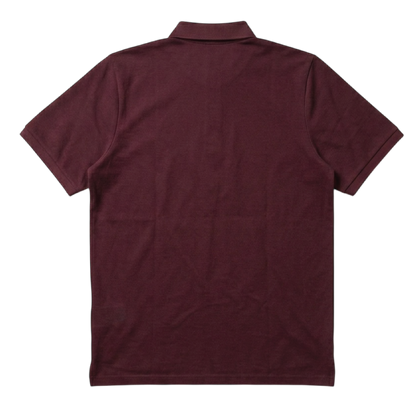 all star polo dark red