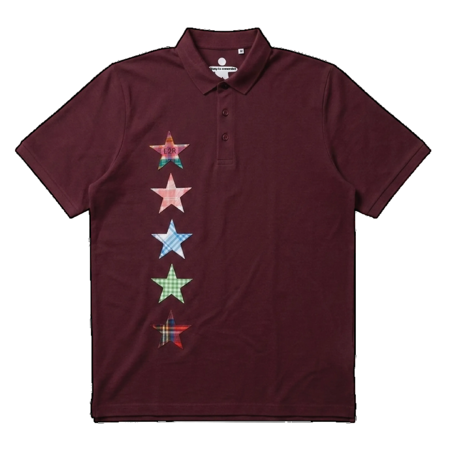 all star polo dark red