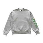 watercolour camo jumper grey
