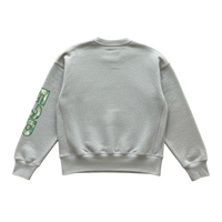 watercolour camo jumper grey