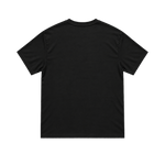 throwback logo tee - black