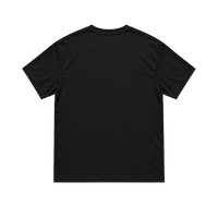 throwback logo tee - black