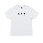 body mind spirit tee - white